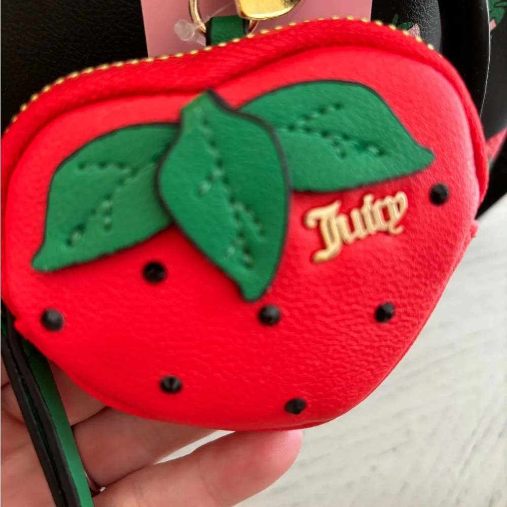 Juicy Couture Sweet N Juicy FR‎ Tote Strawberry Liquori NWT